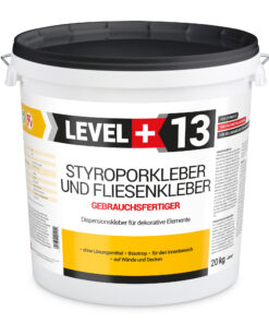 Styroporkleber  Korkkleber Renovieren Dispersionkleber Polymerbasis 20Kg LEVEL+13