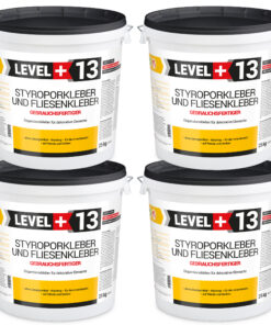 Styroporkleber Korkkleber Renovieren Dispersionkleber Polymerbasis 100Kg LEVEL+13
