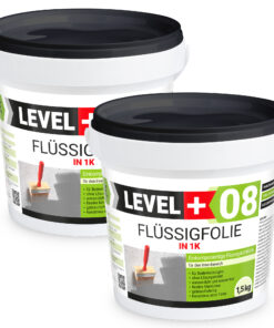 Alternative view of Dichtset Duschabdichtung Abdichtung Flüssigfolie 3kg Bad Dusche Küche LEVEL+ SET399