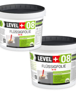 Alternative view of Dichtset Flüssigfolie 9,5kg Wassersperre Bad Dusche Dichtband Wasserdicht LEVEL+ SET308