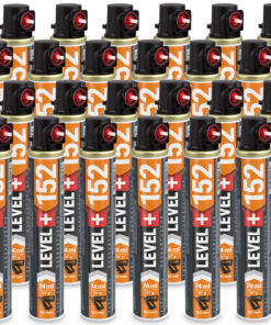 Ersatzgas 24 St. Gaskartuschen 152mm Gasbetriebene Setzgeräte Profi LEVEL+152