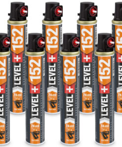 Ersatzgas 8 St. Gaskartuschen 152mm Gasbetriebene Setzgeräte Profi LEVEL+152