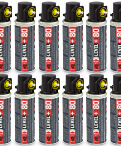 Gaskartusche 80mm für Stiftnagler Gasbetriebene Setzgeräte LEVEL+80 - 12 Stk.
