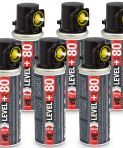 Gaskartusche 80mm für Stiftnagler Gasbetriebene Setzgeräte LEVEL+80 - 6 Stk.