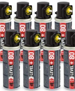 Gaskartusche 80mm für Stiftnagler Gasbetriebene Setzgeräte LEVEL+80 - 8 Stk.