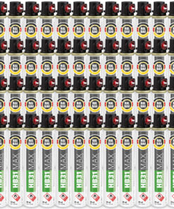 Gaskartusche 48x 165 mm Fuel Cell Ersatzgas Gaspatrone für Nagler Gasnagler HB31