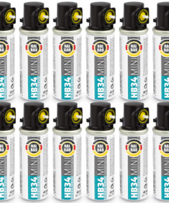 Gaskartusche 12St. 20gr / 40ml / 80mm für Stiftnagler Gaskartuschen HALBAU HB34