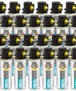 Gaskartusche 24St. 20gr / 40ml / 80mm für Stiftnagler Gaskartuschen HALBAU HB34