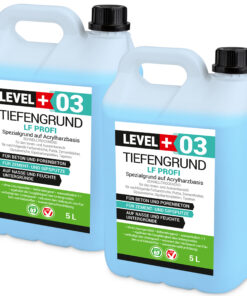 Tiefengrund LF Profi Grundierung 1:1 mit Wasser verdünnbar schnell trockend 10L LEVEL+03