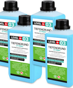 Tiefengrund LF Profi Grundierung 1:1 mit Wasser verdünnbar schnell trockend 4L LEVEL+03