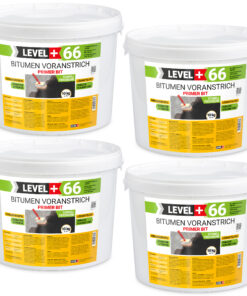 Bitumen Voranstrich Haftgrund 40kg Grundierung Bitumengrund Fundamente LEVEL+66