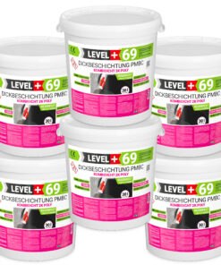 Bitumen Dickbeschichtung 2K Polystyren Keller Fundamente 180L Abdichtung LEVEL+69