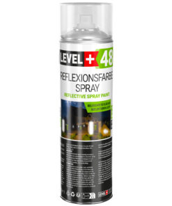 LEVEL+48 Reflektierende Spray 1St. 500ml, Leuchtende im Dunkel und im Infrarot Sprühfarbe Markierung Spray
