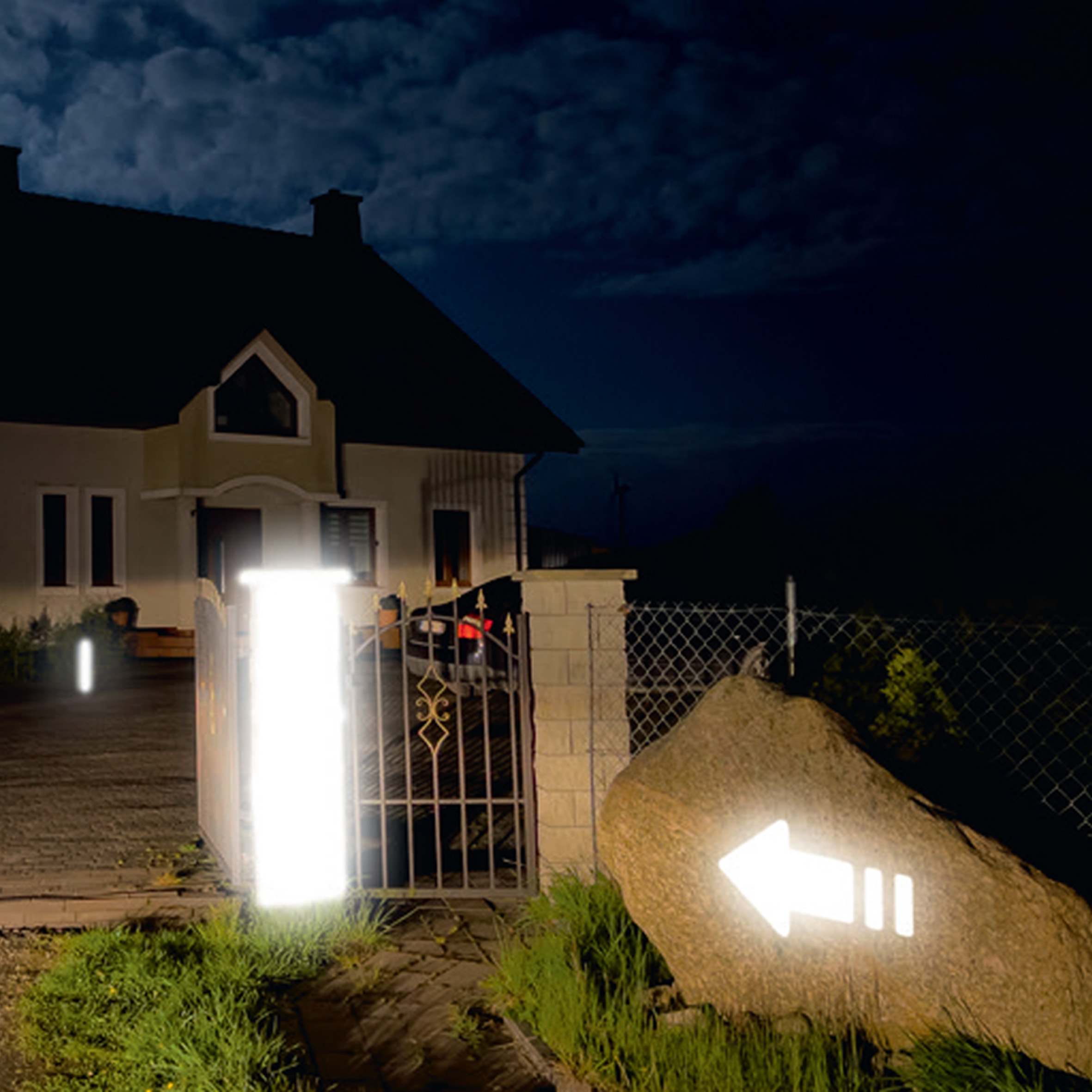 LEVEL+48 Reflektierende Spray 1St. 500ml, Leuchtende im Dunkel und im Infrarot Sprühfarbe Markierung Spray – Bild 3