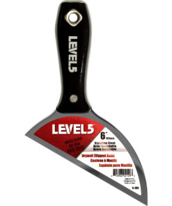 LEVEL5 Spezial Edelstahl Spachtel mit 30° Abweichung mit Nylon-Griff 152mm 5-201
