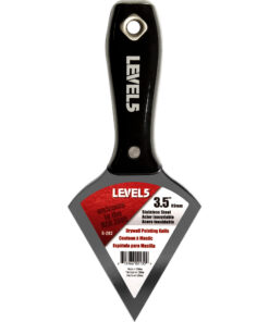 LEVEL5 Spezial Edelstahl Spitzspachtel für Innenecken 89mm mit Nylon-Griff 5-202