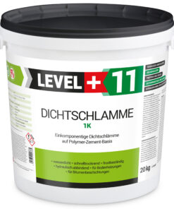 Dichtschlämme 1K Trockener Keller Treppe Abdichten Aussen Balkon 20Kg LEVEL+11