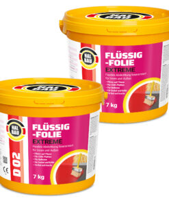 Flüssigfolie Flex 14Kg Wasserdichte Schicht Dichtfolie Außen Balkon Dusche Bad D02