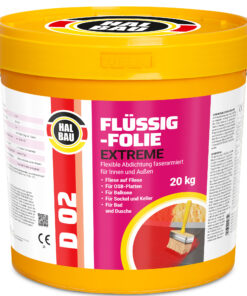 Flüssigfolie Flex 20Kg Wasserdichte Schicht Dichtfolie Außen Balkon Dusche Bad D02