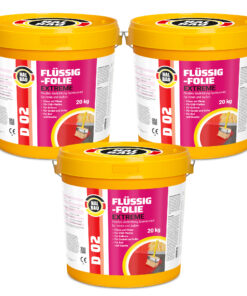 Flüssigfolie Flex 60Kg Wasserdichte Schicht Dichtfolie Außen Balkon Dusche Bad D02