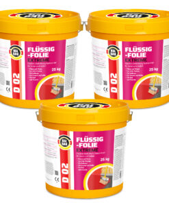 Flüssigfolie Flex 75Kg Wasserdichte Schicht Dichtfolie Außen Balkon Dusche Bad D02