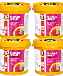 Flüssigfolie Flex 80Kg Wasserdichte Schicht Dichtfolie Außen Balkon Dusche Bad D02