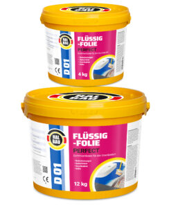 Flüssigfolie in 1K Dichtfolie Abdichtfolie Abdichtung Bad Dusche Küche Wasserdicht 16Kg HALBAU D01