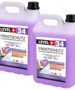Frostschutz für Zementkleber 10L Fliesenkleber thermische Isolierklebstoffe LEVEL+34