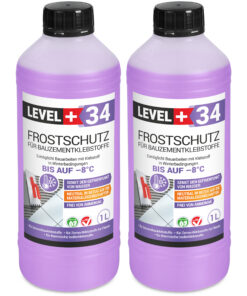 Frostschutz für Zementkleber 2L Fliesenkleber thermische Isolierklebstoffe LEVEL+34