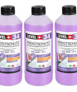 Frostschutz für Zementkleber 3L Fliesenkleber thermische Isolierklebstoffe LEVEL+34