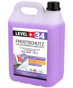 Frostschutz für Zementkleber 5L Fliesenkleber thermische Isolierklebstoffe LEVEL+34