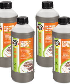 Estrichzusatzmittel 4L für Fußbodenheizung Heizestrichen Beton Plastifizierer Heizsysteme M03