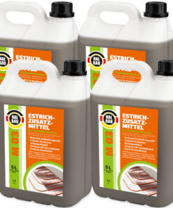 Estrichzusatzmittel 20L für Fußbodenheizung Heizestrichen Beton Plastifizierer Heizsysteme M03