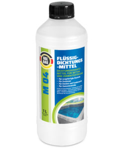Flüssiger Dichtungsmittel für Beton 1L Zementestrich Mörtelzusatzmittel Plastifizierer M04