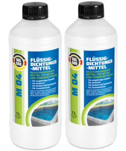 Flüssiger Dichtungsmittel für Beton 2L Zementestrich Mörtelzusatzmittel Plastifizierer M04
