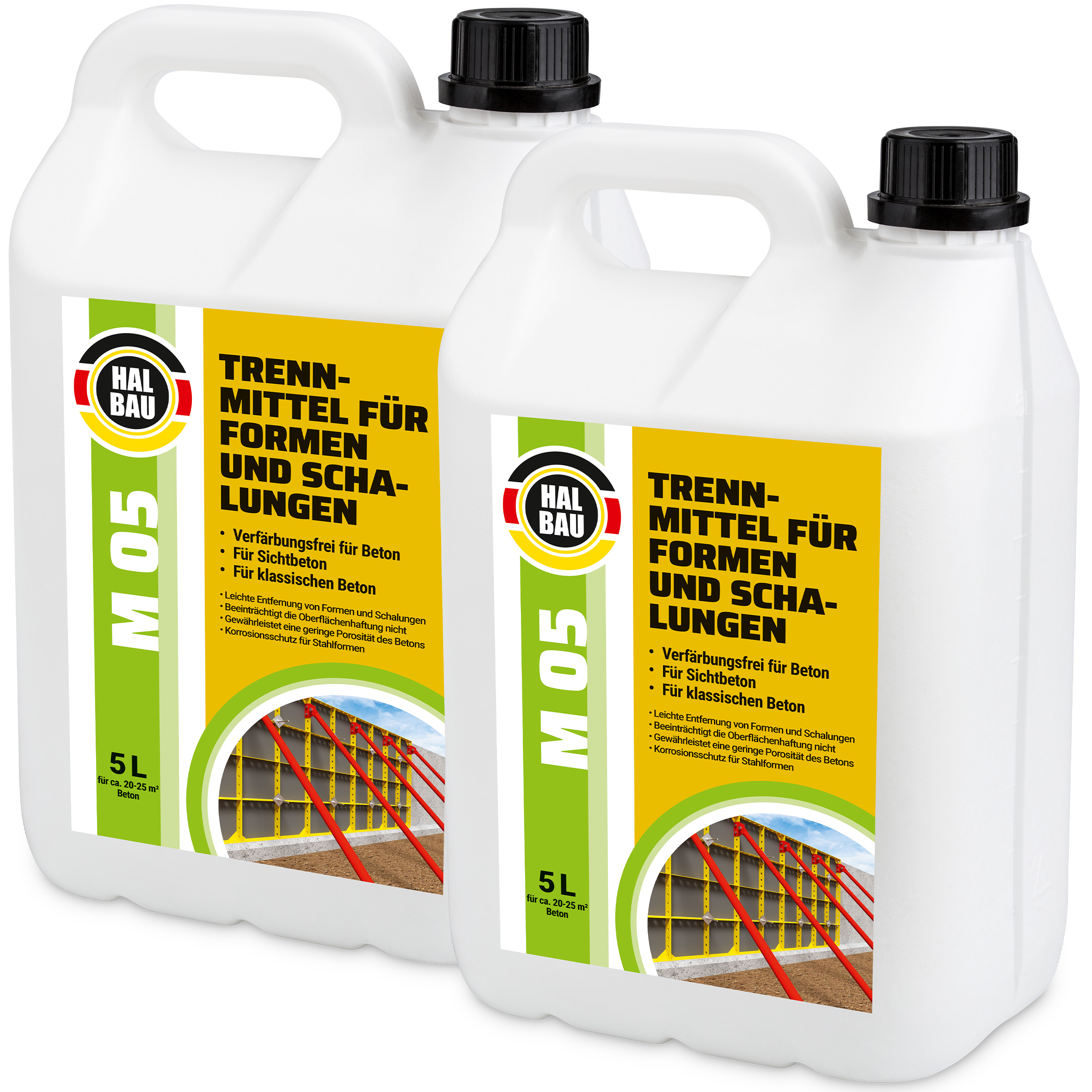 Trennmittel 10L für Schalungen für Gips Beton Mörtel Formentrennmittel Schalungsöl M05