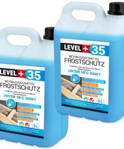 Beton-Zusatzmittel Frostschutz Plastifizierer Betonverflüssiger 10L LEVEL+35