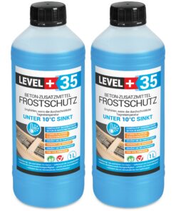 Beton-Zusatzmittel Frostschutz Plastifizierer Betonverflüssiger 2L LEVEL+35