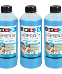 Beton-Zusatzmittel Frostschutz Plastifizierer Betonverflüssiger 3L LEVEL+35