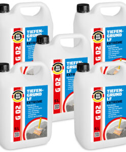 Tiefengrund LF Extreme 25L Reaktiv Silikatgrund Voranstrich Farben Tapeten Tiefgrund HALBAU G02