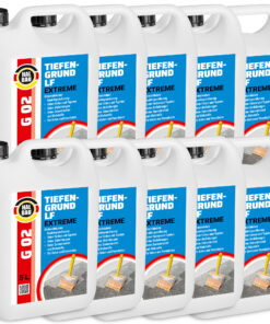 Tiefengrund LF Extreme 50L Reaktiv Silikatgrund Voranstrich Farben Tapeten Tiefgrund HALBAU G02