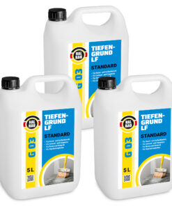 Tiefengrund LF Standard 15L Acryl-Grundierungsemulsion auf Wasserbasis Farben Tapeten HALBAU G03
