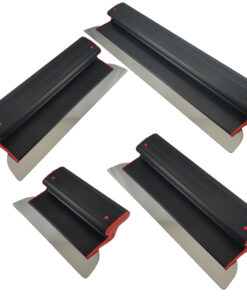 Flächenspachtel Set 4 St. Ultraleicht Flexible Blatt 0,3mm Kunstoffgriff 25cm+40cm+60cm+80cm ConToo ERGO