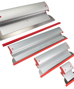 Flächenspachtel Set Profi 25cm-80cm Trockenbau Glätten Putz Spachteln Werkzeugset CT01
