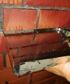 Alternative view of Fugblech Fugbrett Edelstahl 245x155x50mm Verfugungshilfe Keramikfliesen Klinker Ledergriff CT04