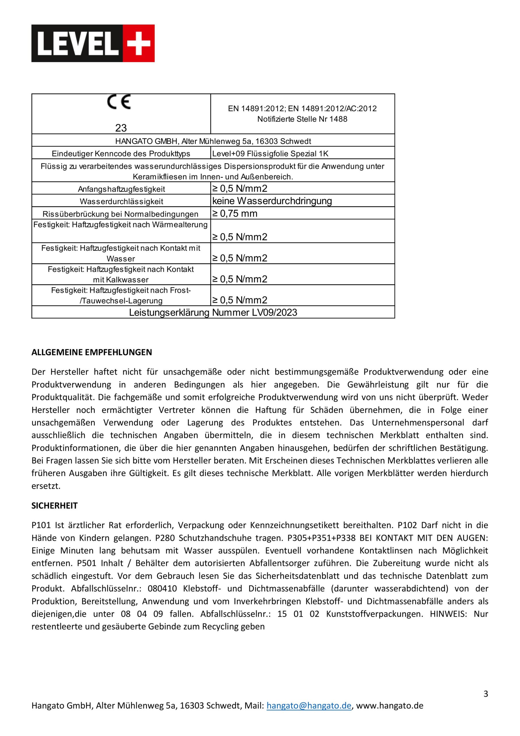 Flüssigfolie Spezial 1K Dichtfolie Abdichtfolie Abdichtung 40Kg + Farbroller 25cm LEVEL+09 – Bild 15