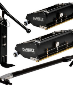 DeWALT Flat Box Set Trockenbauwand Ladepumpe Fugenband Spachtelmasse 2-605