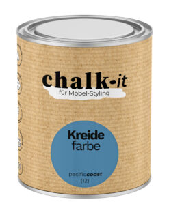Kreidefarbe Chalk-it (12) Pacific Coast 0,75L Shaby Chic Möbel Holzlack Natur Vintage Möbellack
