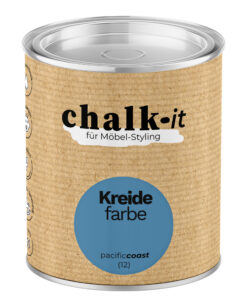 Kreidefarbe Chalk-it (12) Pacific Coast 0,125L Shaby Chic Möbel Holzlack Natur Vintage Möbellack