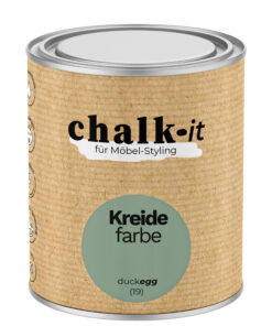 Kreidefarbe Chalk-it (19) Duck Egg 0,75L Shaby Chic Möbel Holzlack Natur Vintage Möbellack